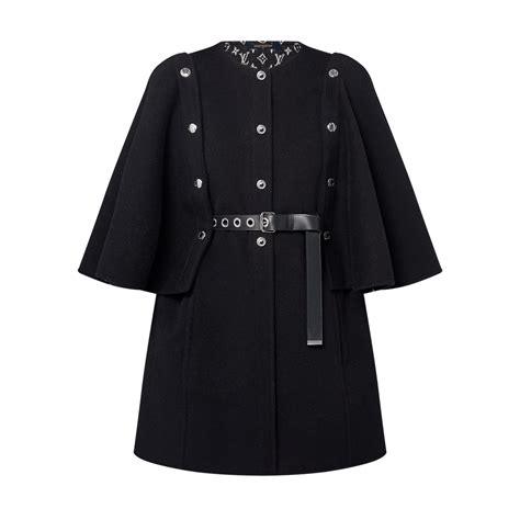 Double Face Cape Sleeve Coat 